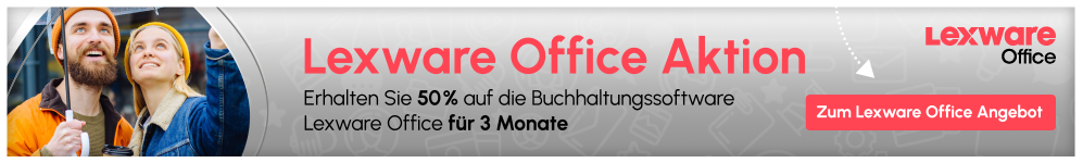 Lexware Rabattbanner – 3 Monate